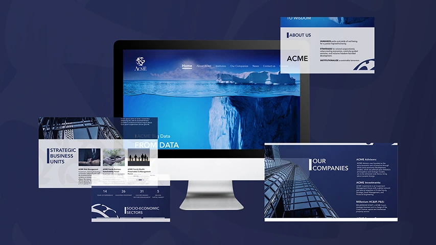 ACME - Website Design — Corporates campaign by BRANDIZER, image 4