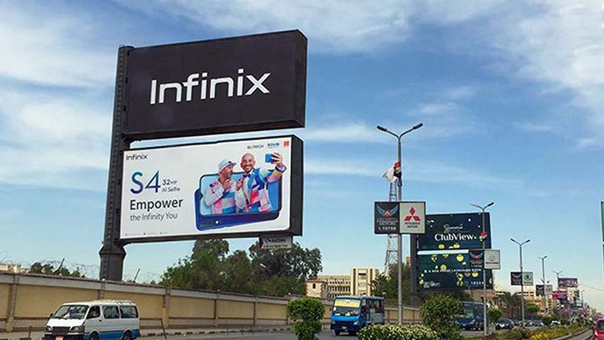 Infinix S4 - Billboard Campaign — Technology campaign by BRANDIZER, image 2