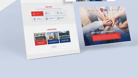 e-Tax - Website — websites & mobile apps by BRANDIZER, Cairo