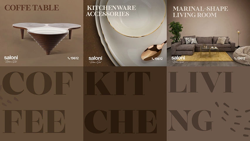 Saloni — Furniture campaign by BRANDIZER, image 4