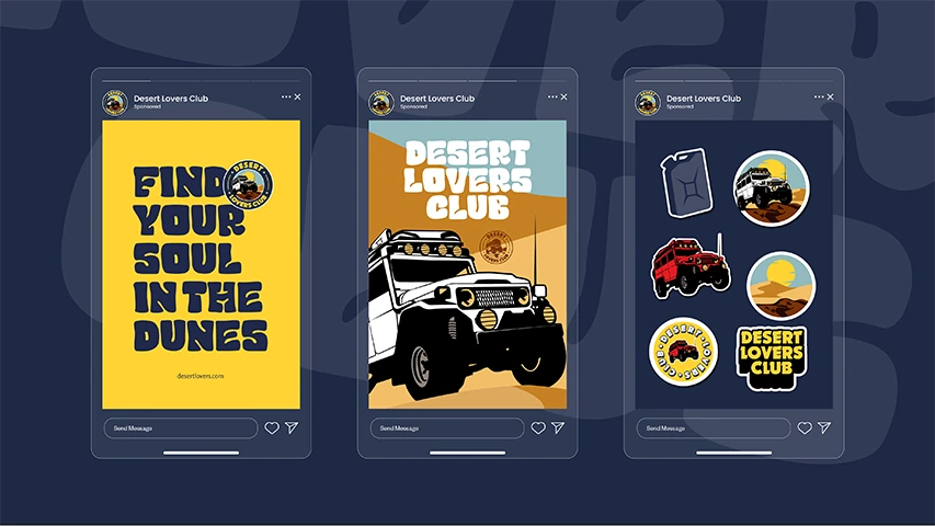 Desert Lovers — Sports campaign by BRANDIZER, image 25