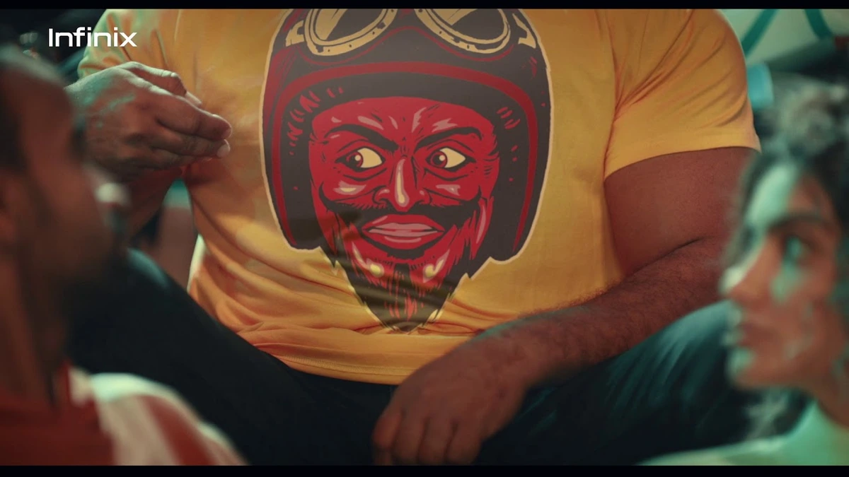 Still from Stadium copy, tv campaign — three copies for Infinix S5 - TV Ad by BRANDIZER