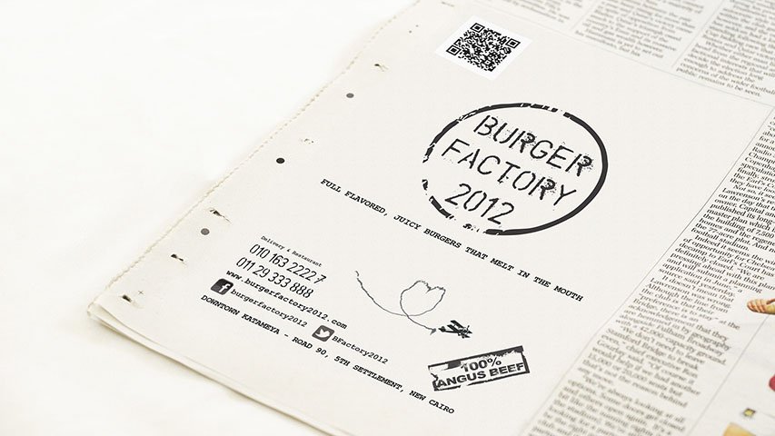 Burger Factory — Restaurants campaign by BRANDIZER