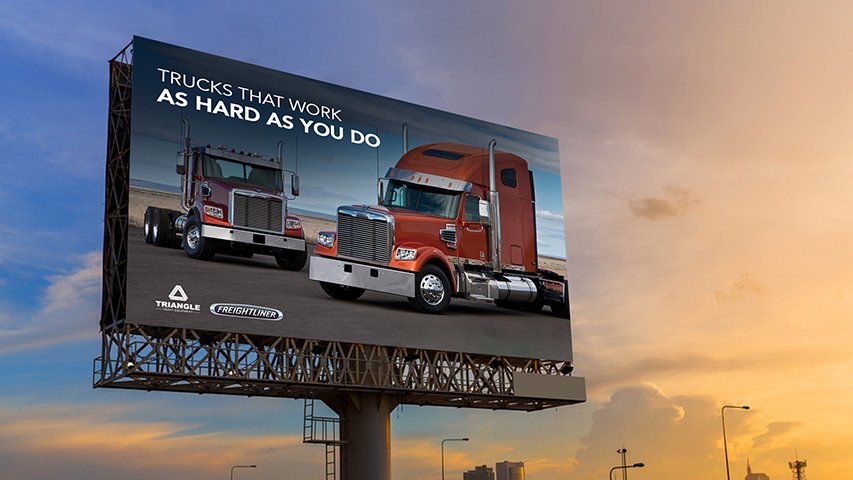 Freightliner — Automotive campaign by BRANDIZER