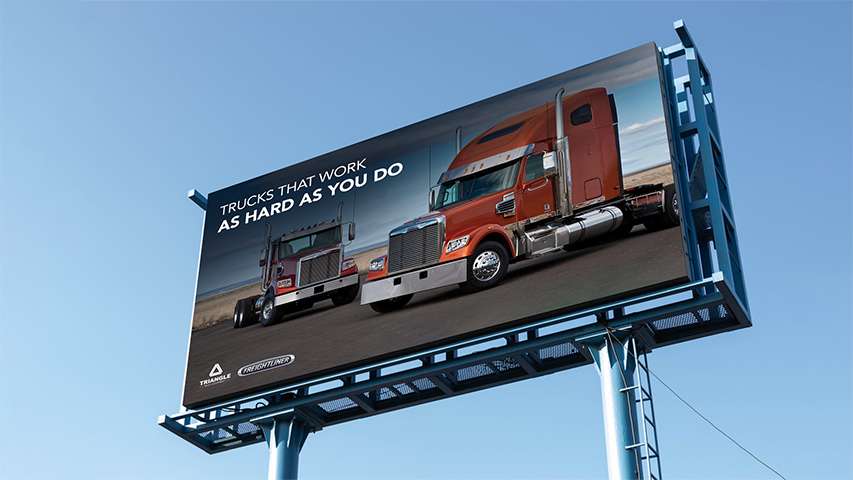Freightliner — Automotive campaign by BRANDIZER, image 2