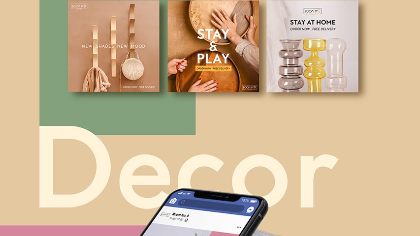 Room No.9 — Furniture campaign by BRANDIZER