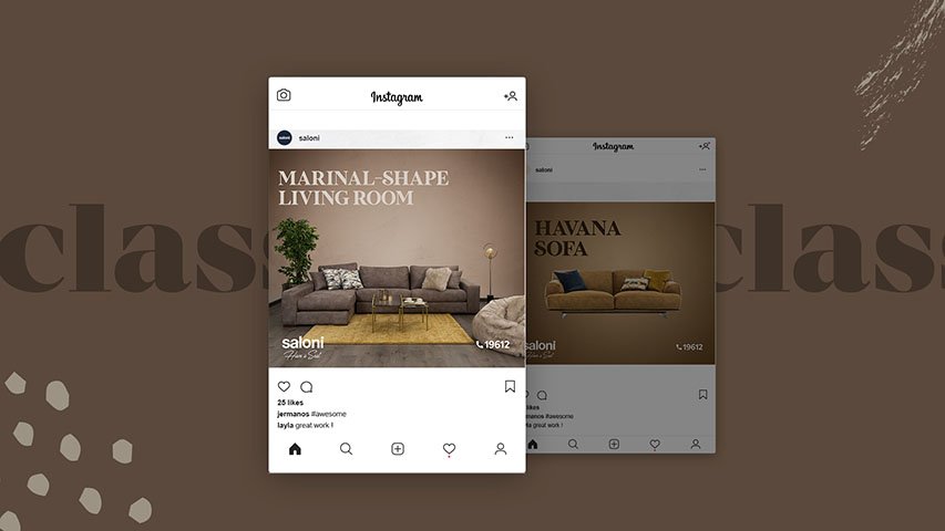 Saloni — Furniture campaign by BRANDIZER, image 2