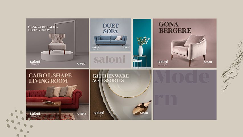 Saloni — Furniture campaign by BRANDIZER, image 3