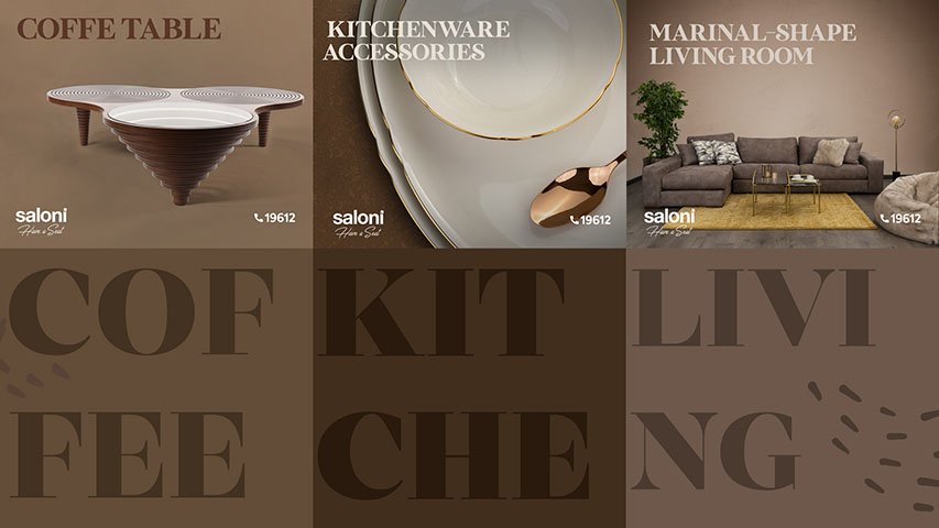 Saloni — Furniture campaign by BRANDIZER, image 7